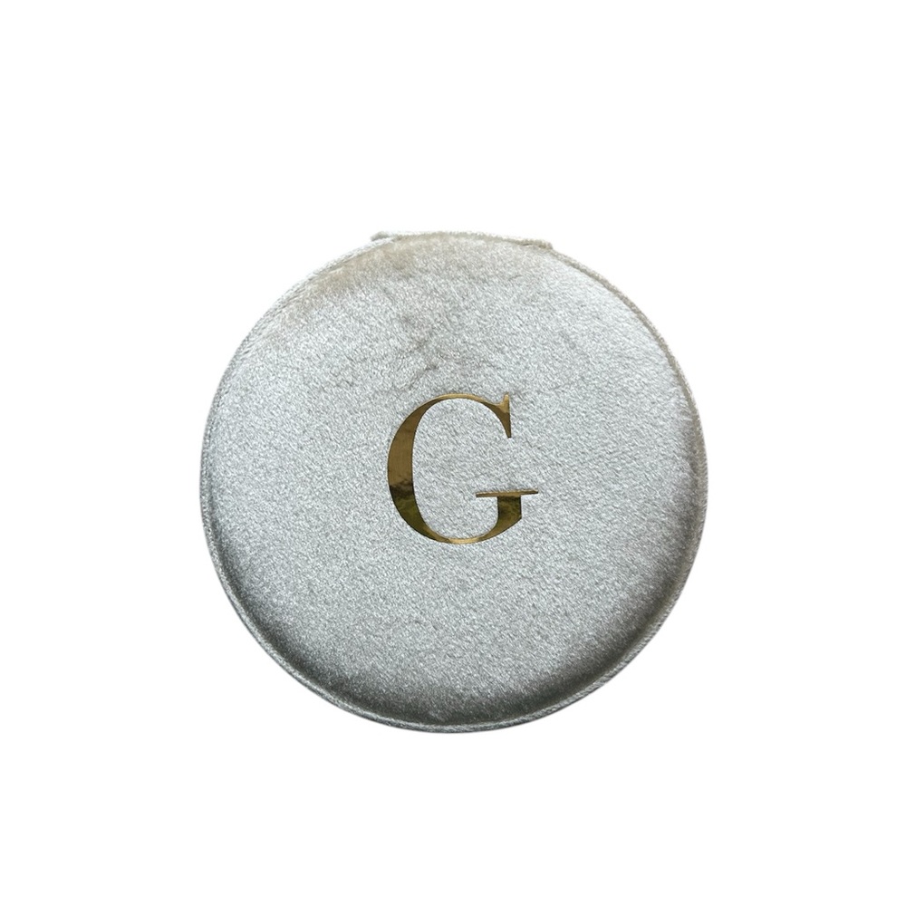 Jewelry Case with Gold Lettering